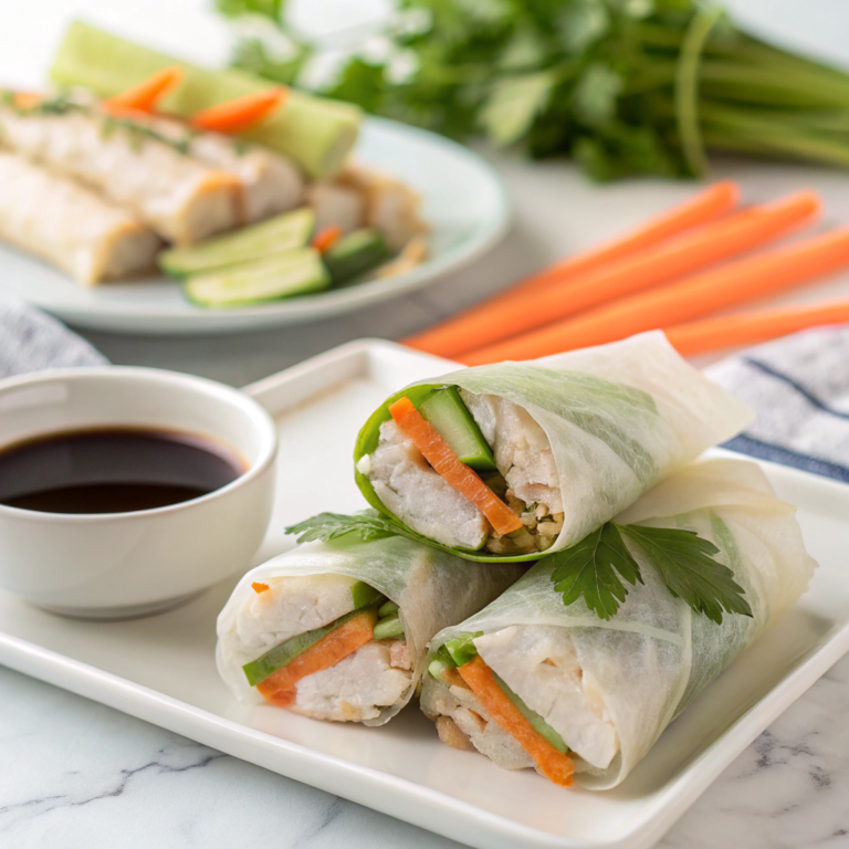 Chicken Spring Rolls Recipe