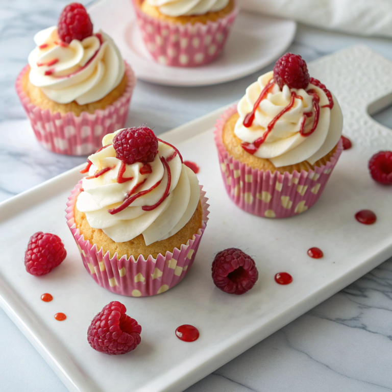 Heavenly Raspberry Cheesecake Cupcakes Recipe