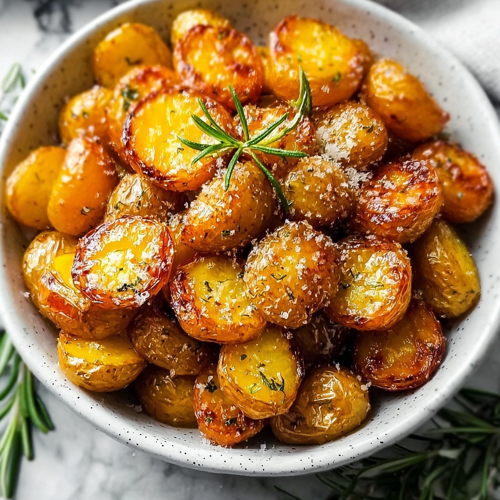 Crispy Roast Potatoes with Rosemary and Garlic Recipe - Recipe Image
