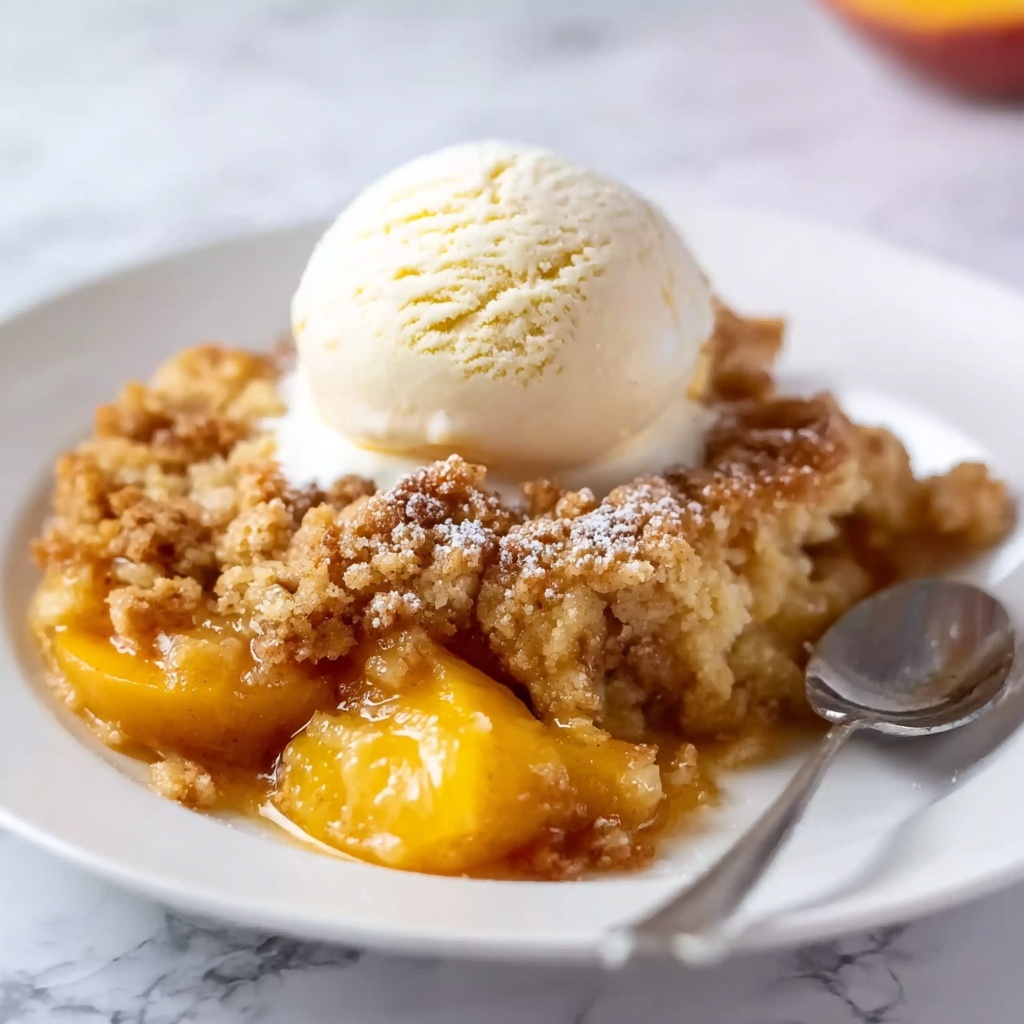 Easy Peach Cobbler Recipe - Recipe Image