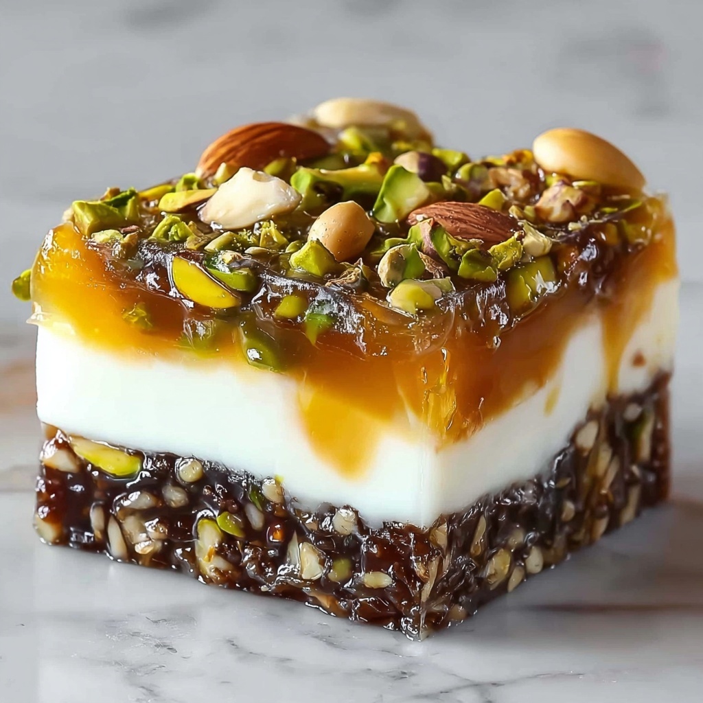 Honey Cheesecake Pistachio Baklava Recipe - Recipe Image