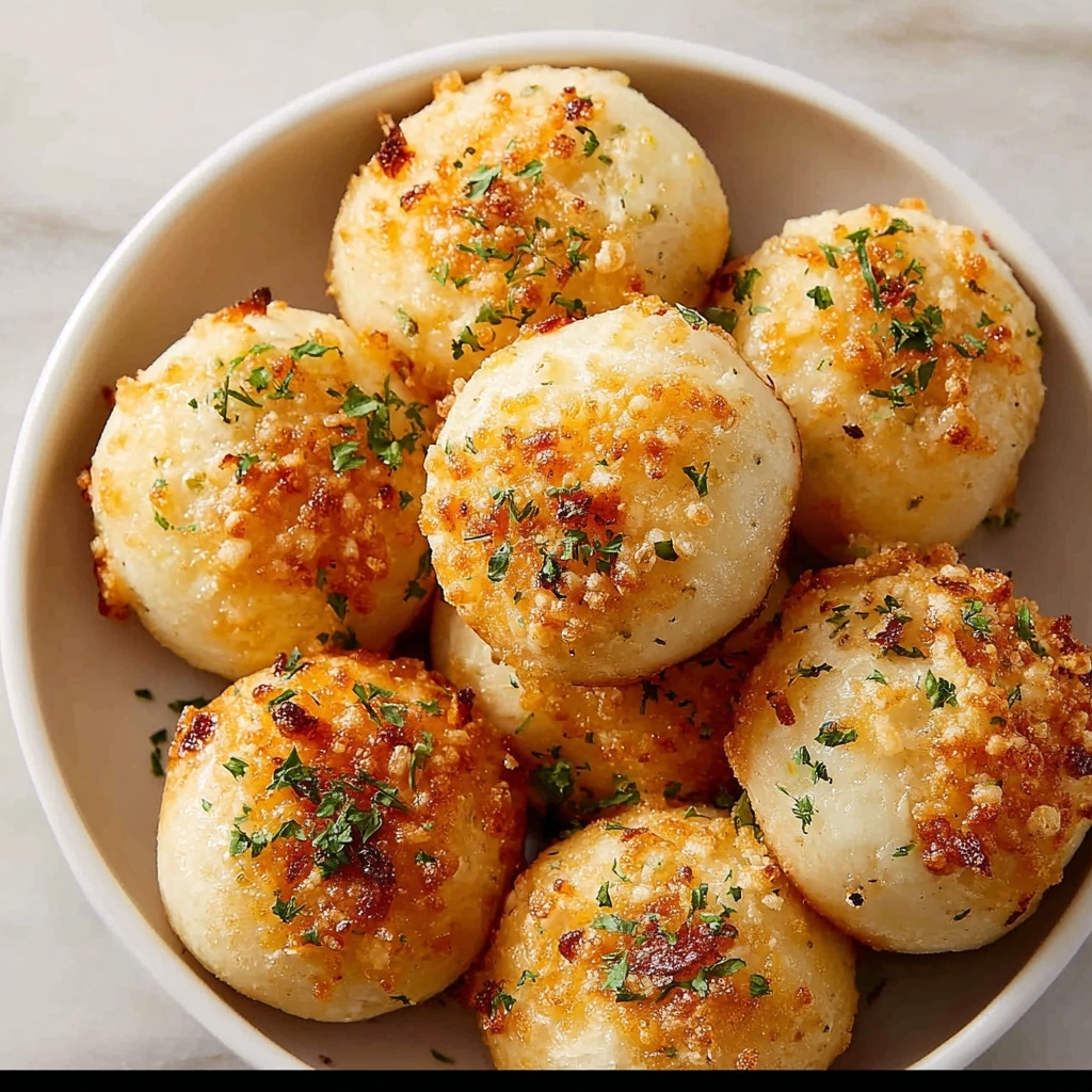 Homemade Parmesan Bread Bites Recipe - Recipe Image