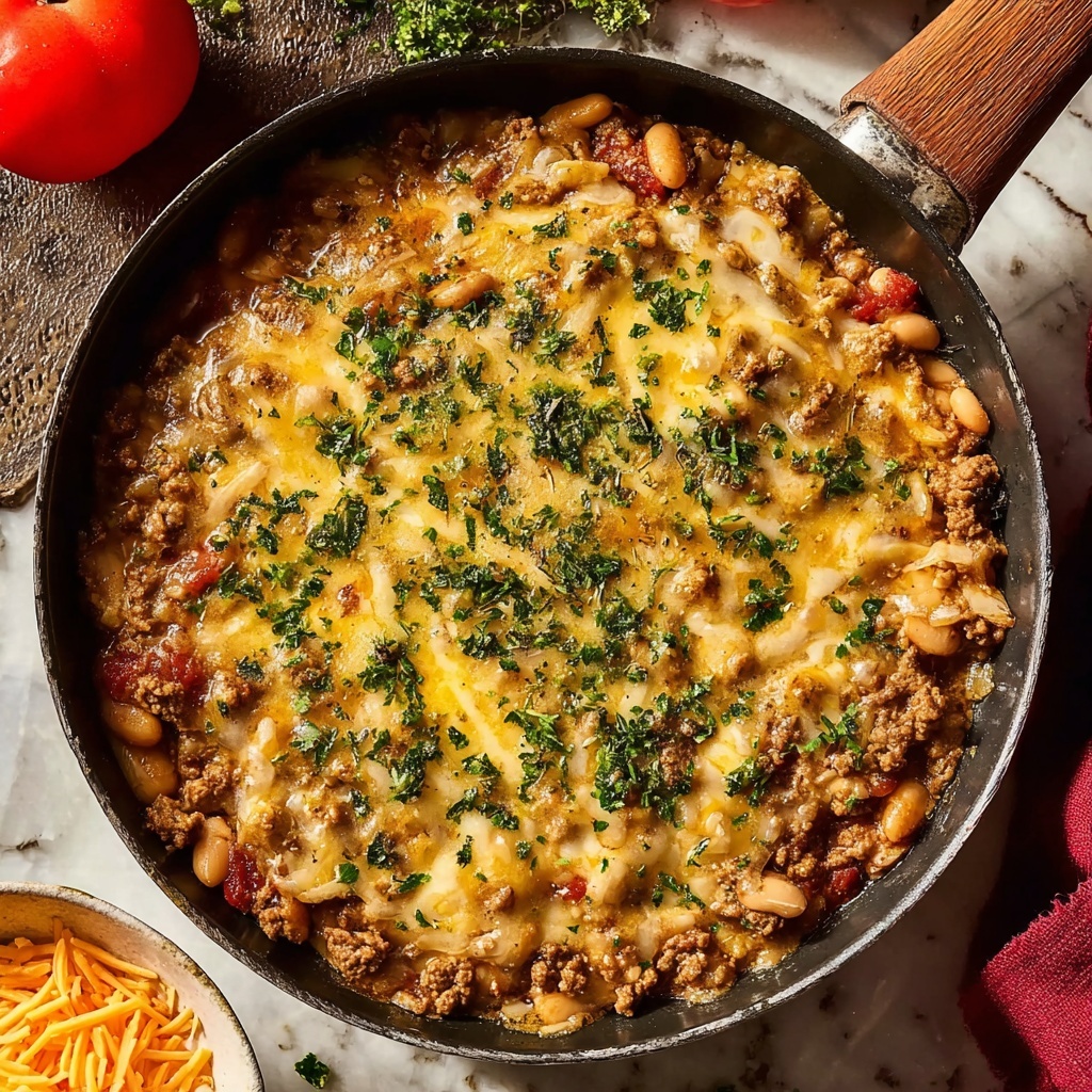 Chili Cheese Potato Skillet Recipe - Recipe Image