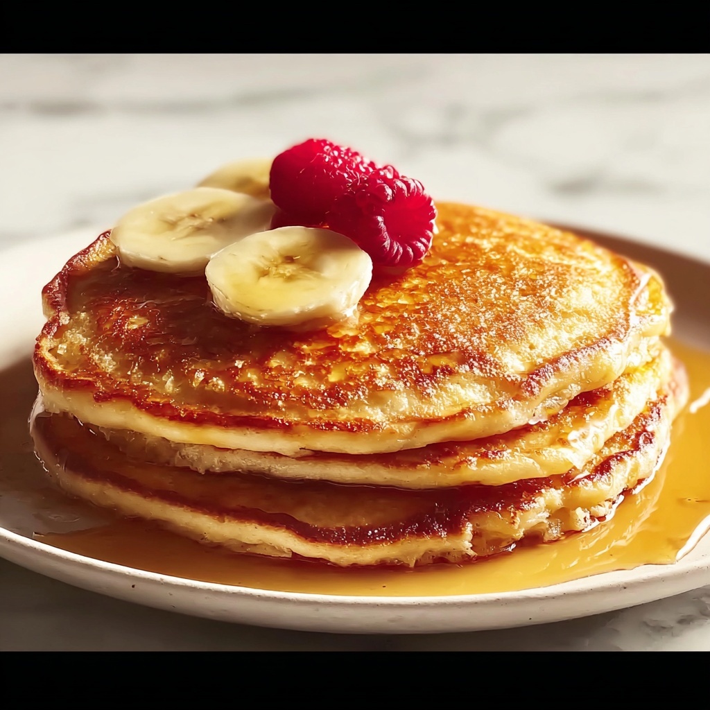 Banana Oat Pancakes Recipe - Recipe Image