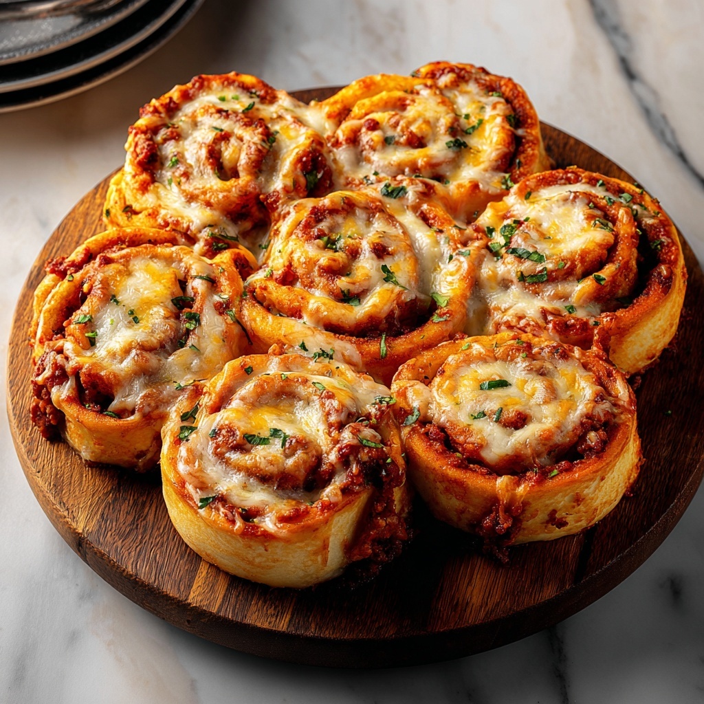 Cheesy Pizza Rolls Recipe - Recipe Image