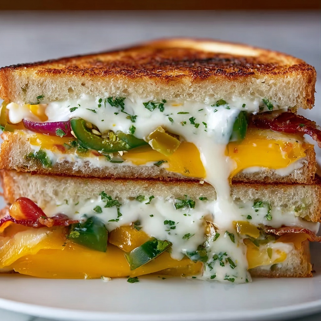 Jalapeno Popper Sandwich Recipe - Recipe Image