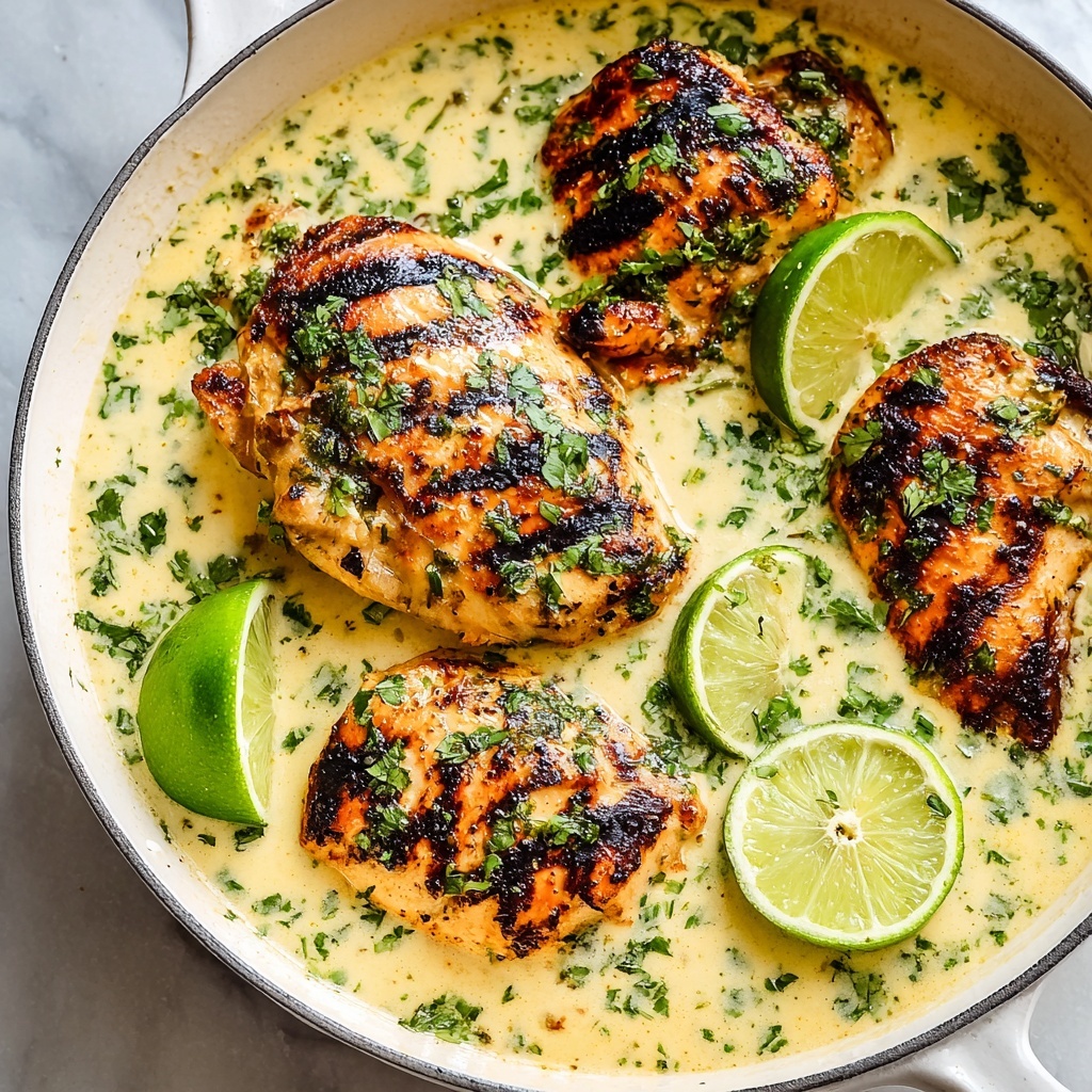 Creamy Coconut Lime Chicken Recipe - Recipe Image