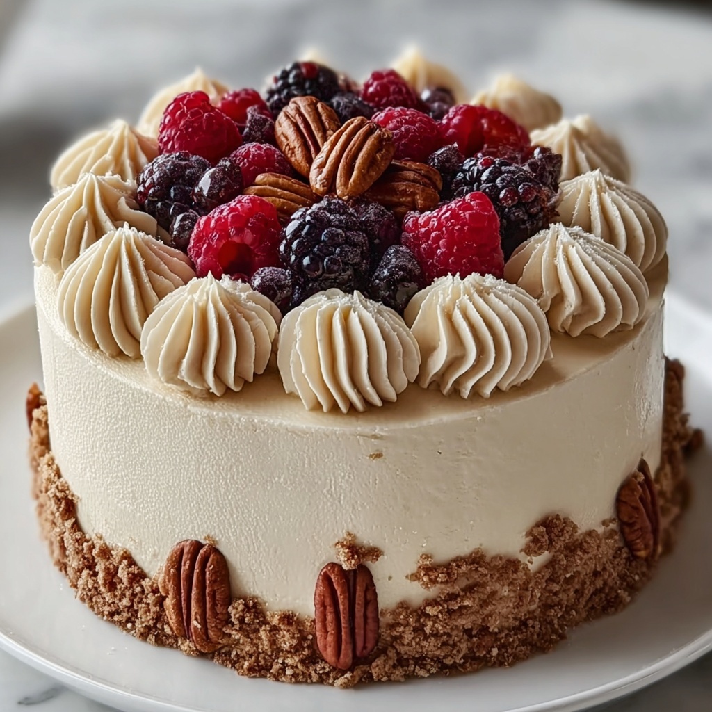Simple Italian Cream Cake Recipe - Recipe Image