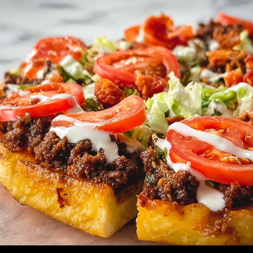 Taco Pizza Recipe - Recipe Image