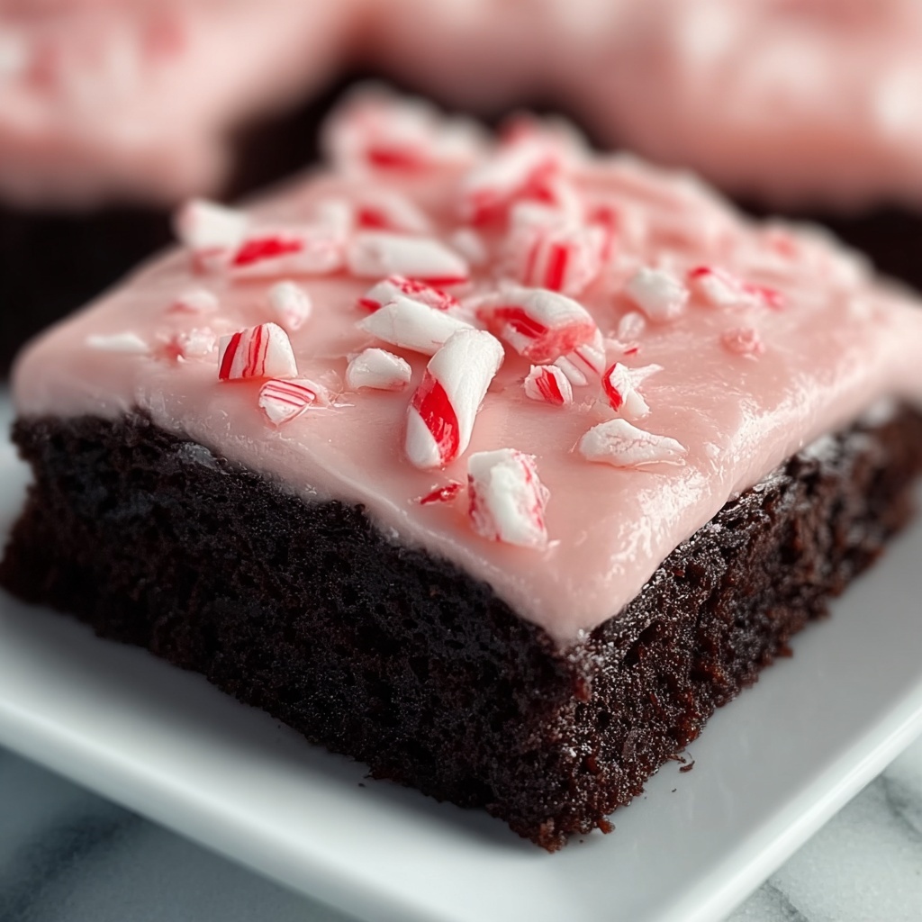 Candy Cane Brownies Recipe - Recipe Image