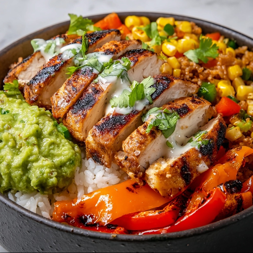 Chicken Fajita Bowl Recipe - Recipe Image