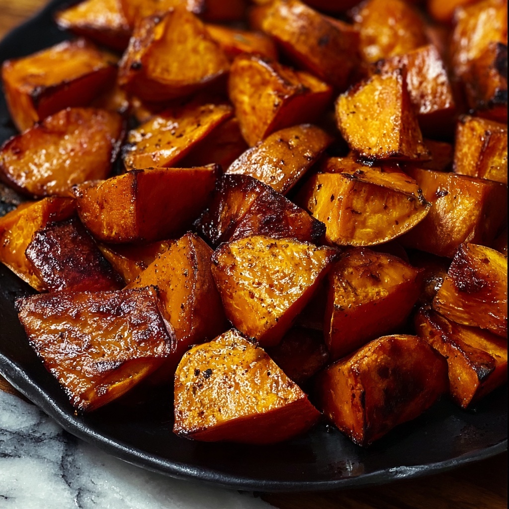 Honey Roasted Sweet Potatoes Recipe - Recipe Image
