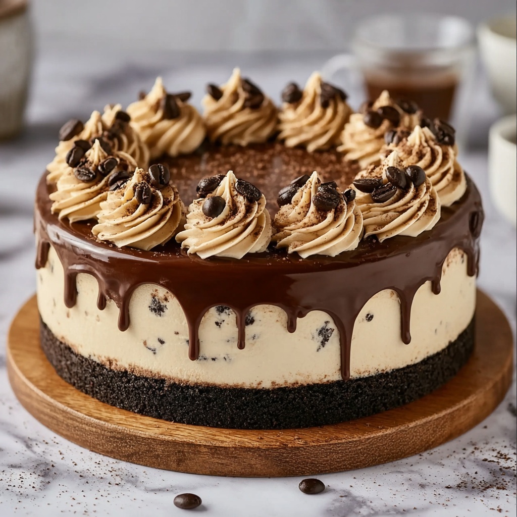 Coffee Ice Cream Cake Recipe - Recipe Image