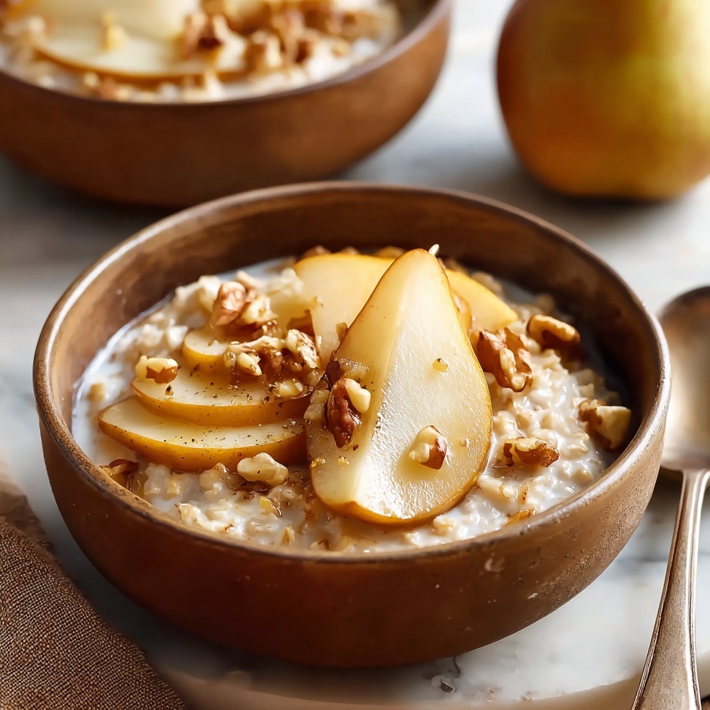 Caramelized Pear Oatmeal Bowls Recipe - Recipe Image