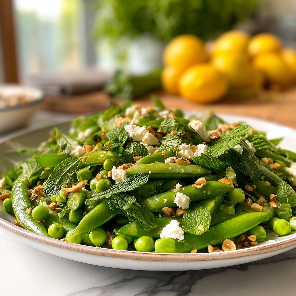 Refreshing Spring Pea and Mint Salad Recipe - Recipe Image