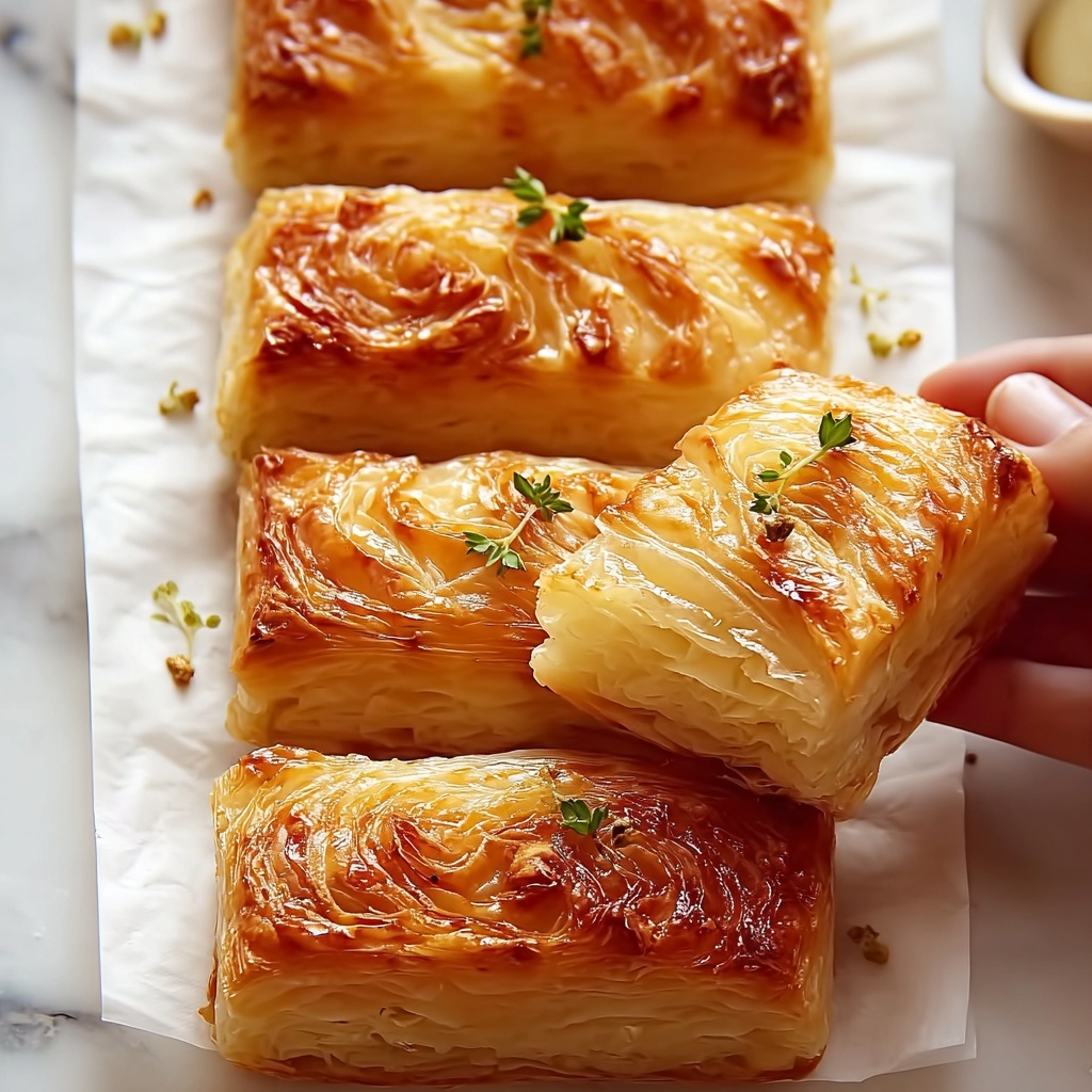 Cheesy Garlic Butter Rollups Recipe - Recipe Image