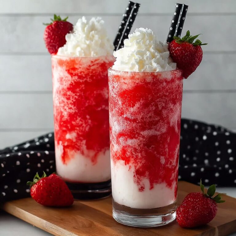 Strawberry Soda with Vanilla Creamer Recipe