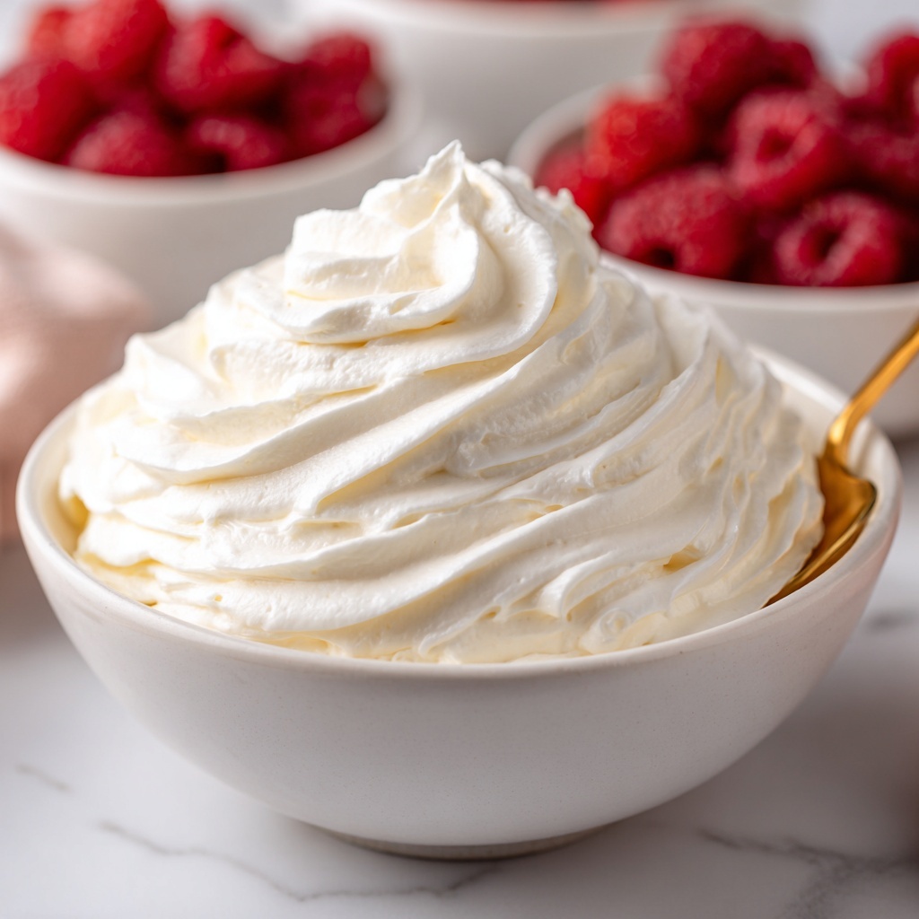 Easy Vanilla Whipped Cream Recipe - Recipe Image