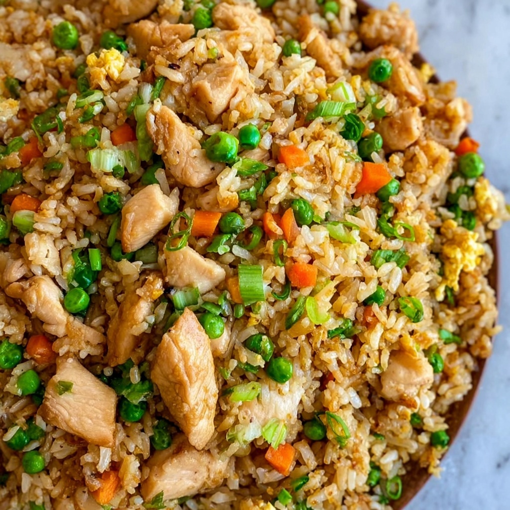 Easy Chicken Fried Rice Recipe - Recipe Image