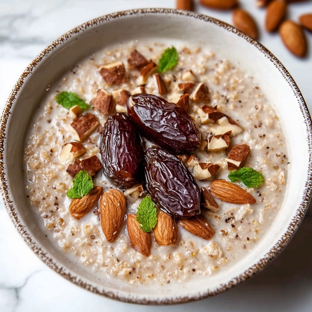 Farro Breakfast Pudding with Dates and Cardamom Recipe - Recipe Image