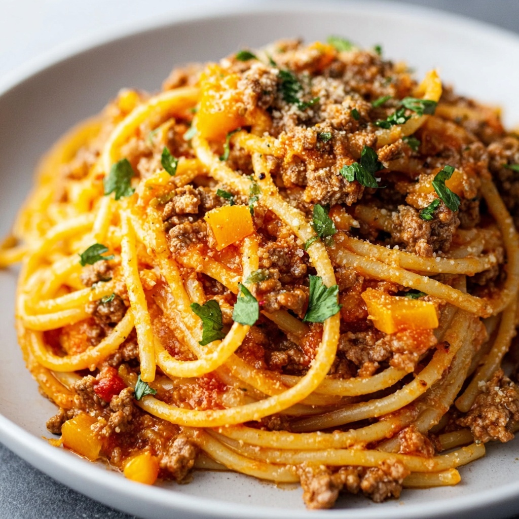 Cowboy Spaghetti Recipe - Recipe Image