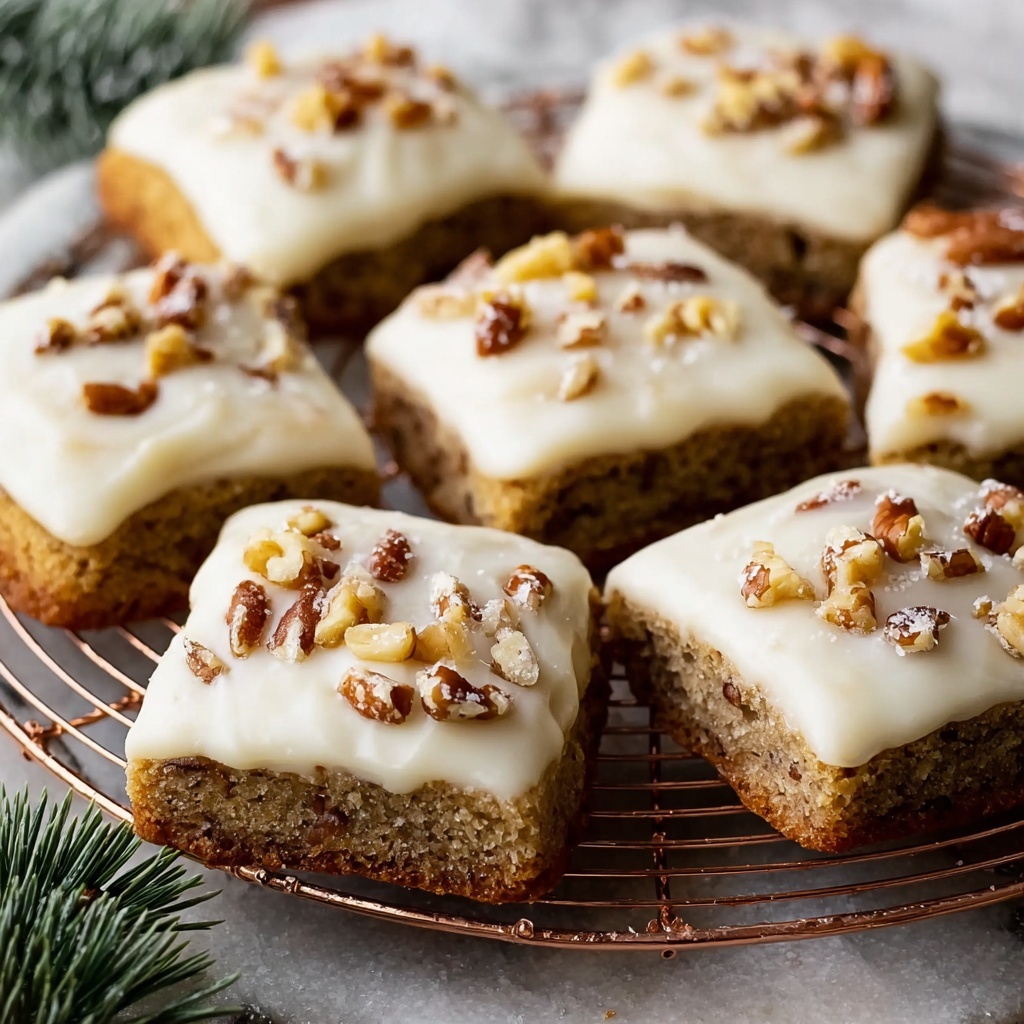 Pecan Sugar Cookies with Brown Butter Icing Recipe - Recipe Image