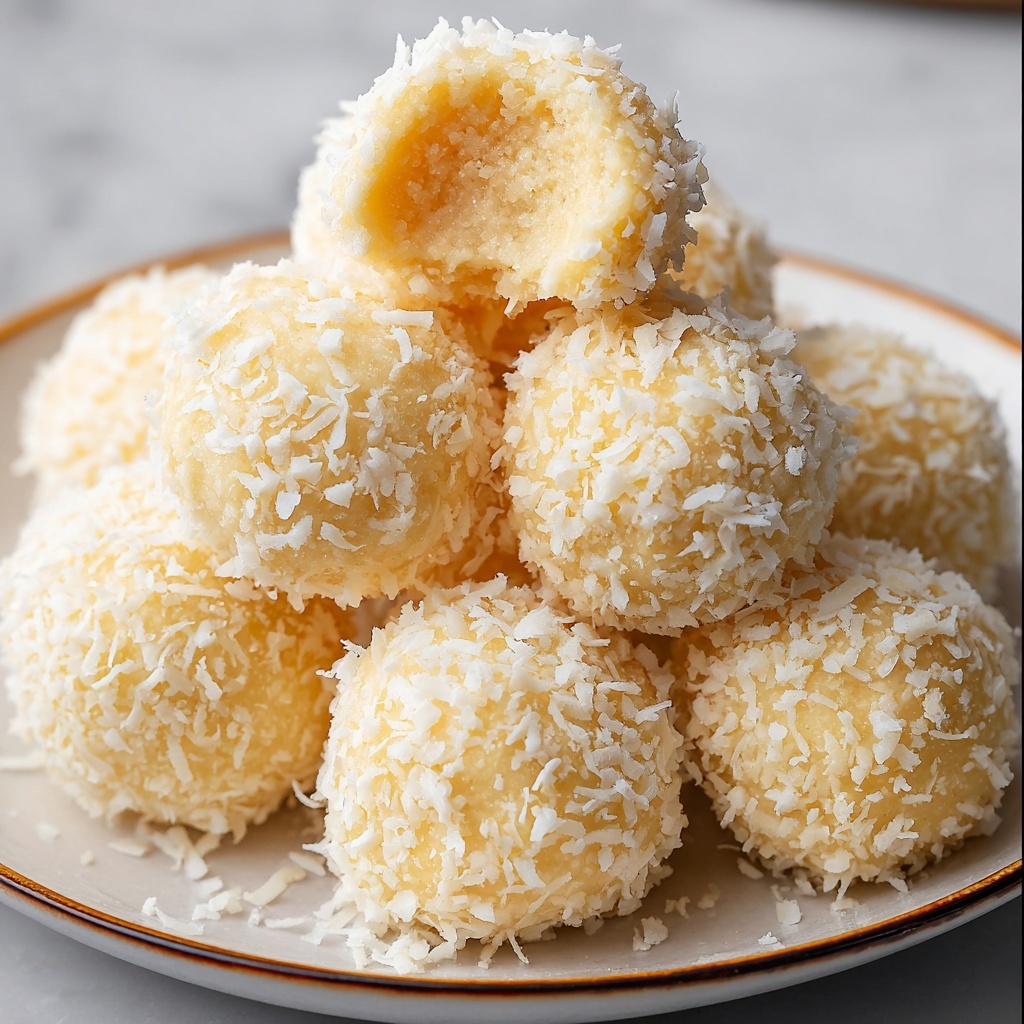 No-Bake Coconut Cookies Recipe - Recipe Image