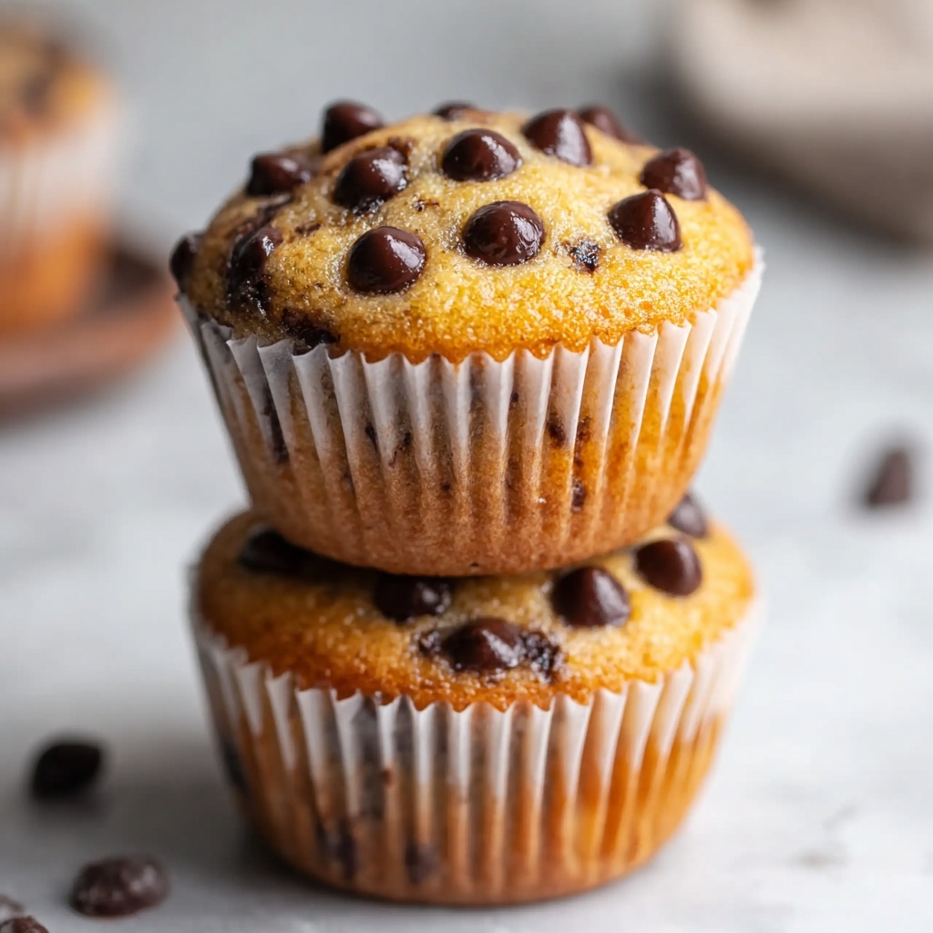 Skinny Banana Chocolate Chip Muffins Recipe - Recipe Image