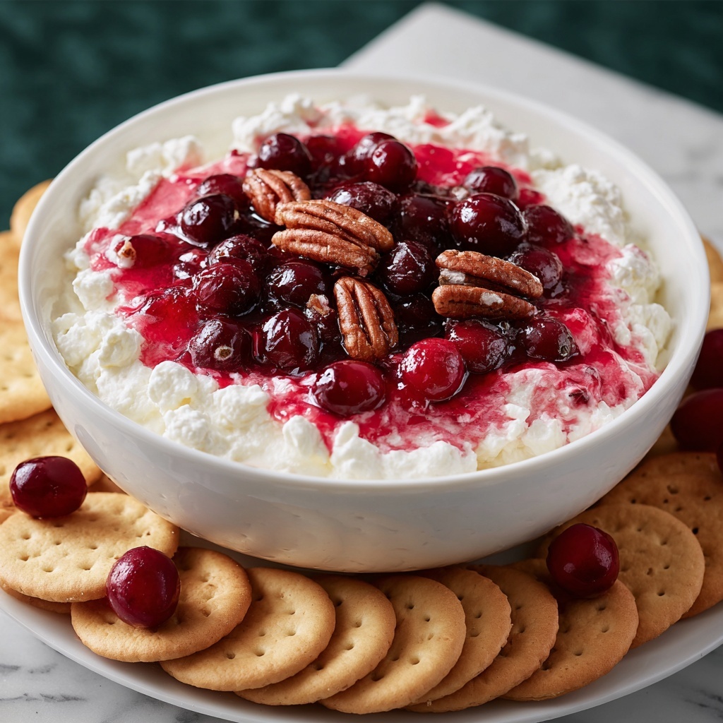 Cranberry Cream Cheese Dip Recipe - Recipe Image