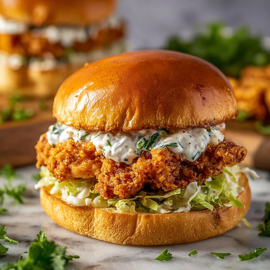 Crispy Buffalo Chicken Sandwich Recipe - Recipe Image
