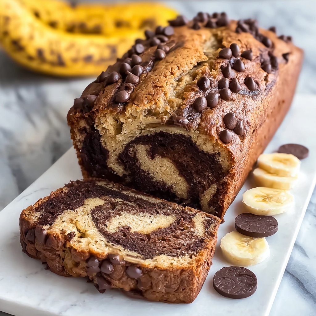 High Protein Chocolate Banana Bread Recipe - Recipe Image