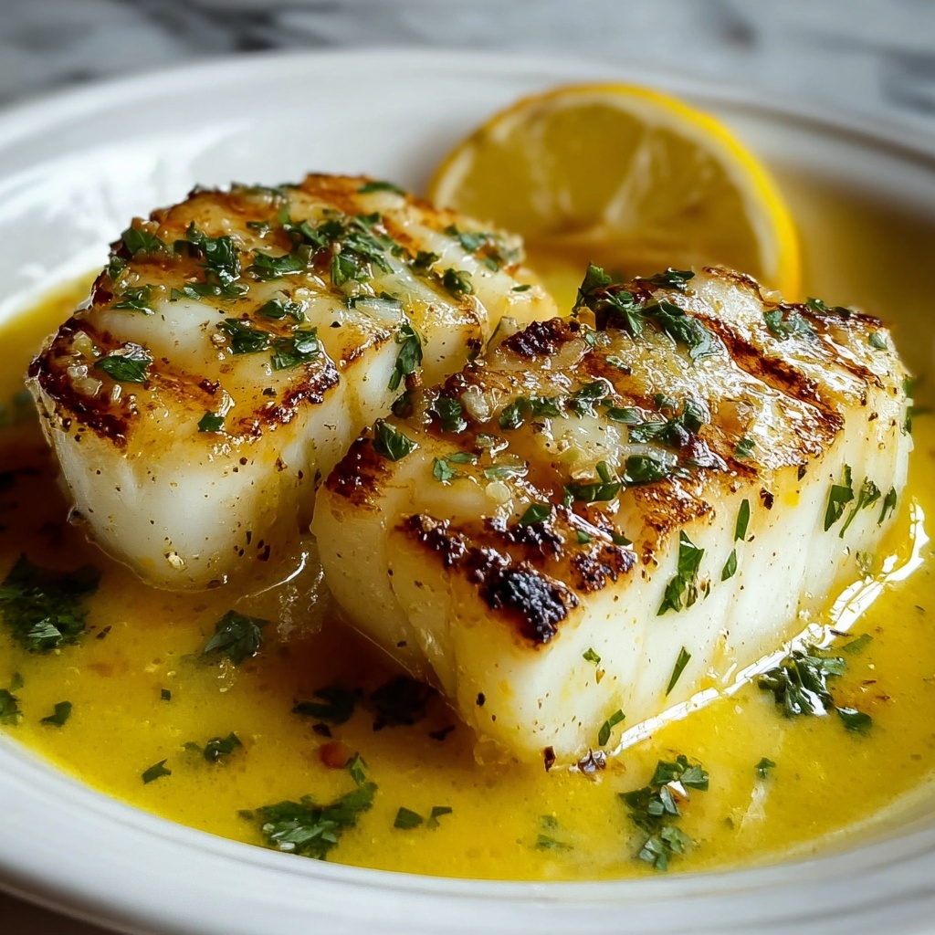 Lemon Butter Sautéed Cod Recipe - Recipe Image