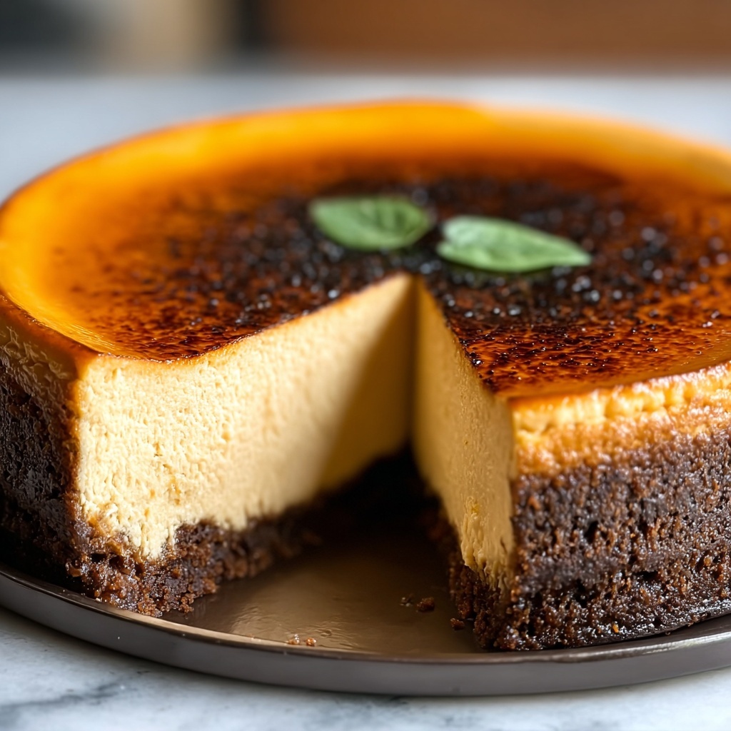Pumpkin Crème Brûlée Cheesecake Recipe - Recipe Image