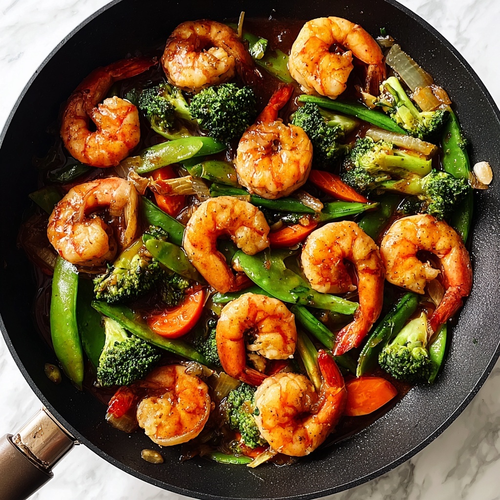 Honey Garlic Shrimp & Zucchini Stir-Fry Recipe - Recipe Image