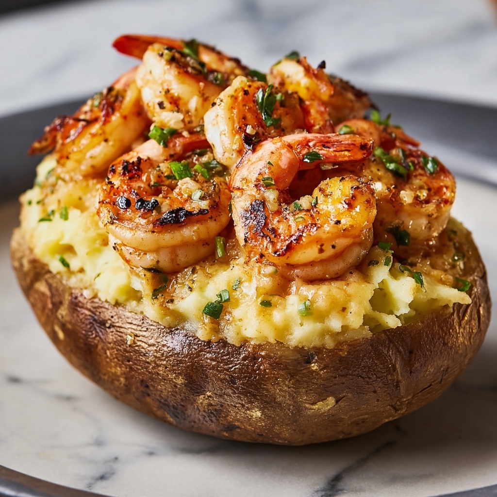 Loaded Shrimp Baked Potato Recipe - Recipe Image