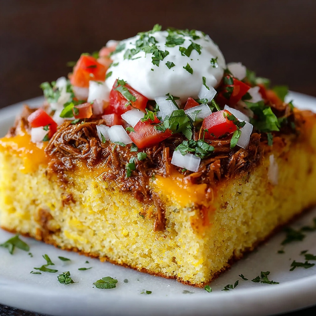 Chicken Tamale Pie: A Flavor-Packed Comfort Classic Recipe - Recipe Image