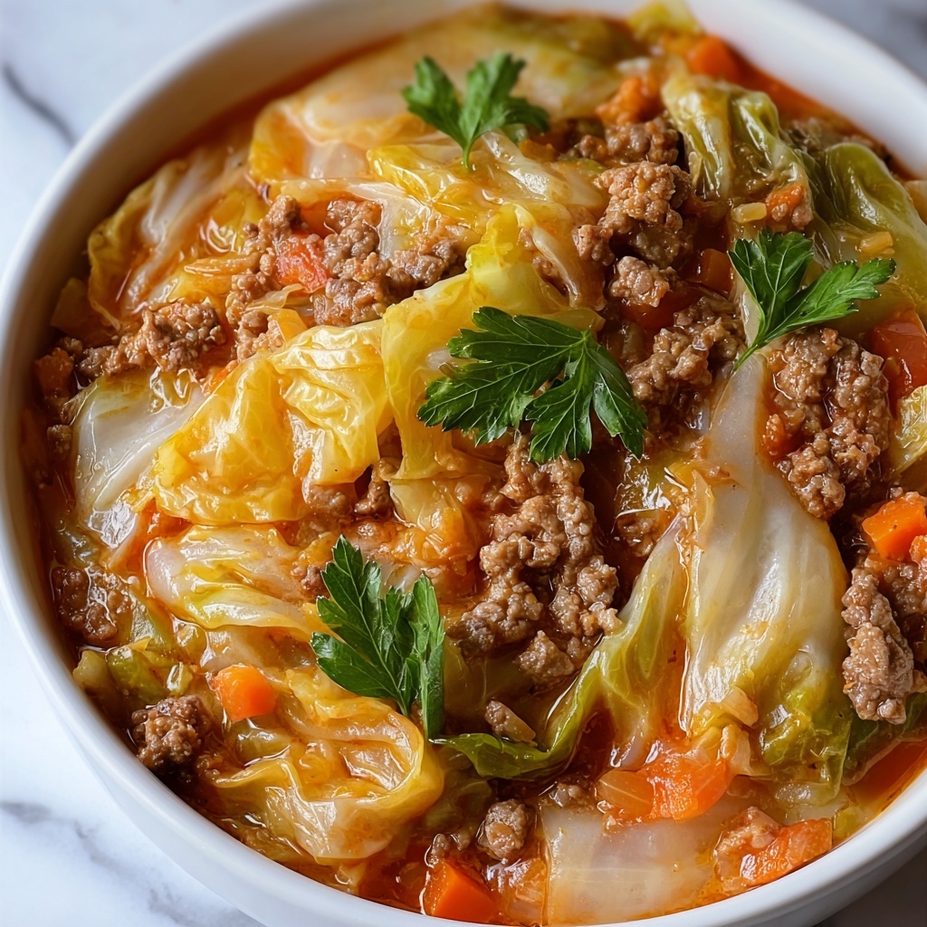 Low Carb Unstuffed Cabbage Casserole Recipe - Recipe Image