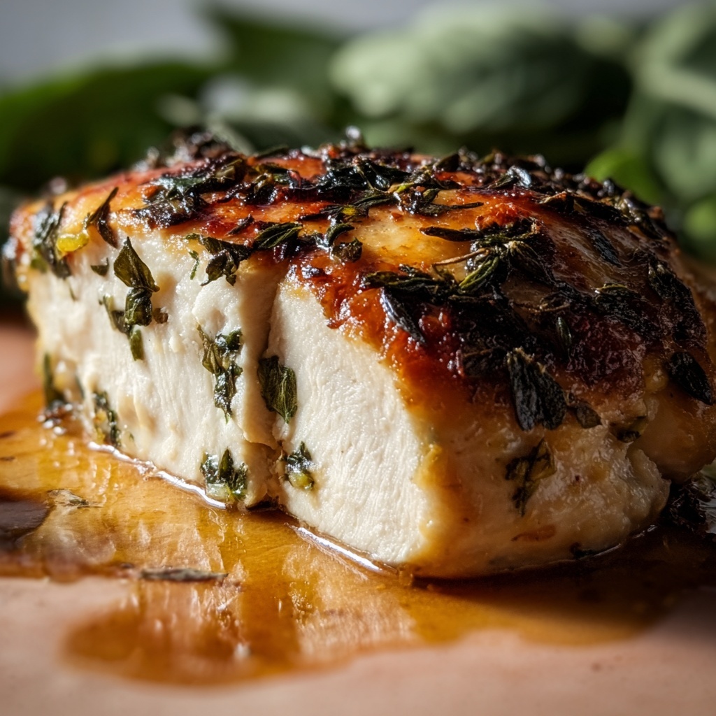 Roasted Chicken with Dijon Buttermilk Marinade and Crispy Breadcrumb Coating Recipe - Recipe Image