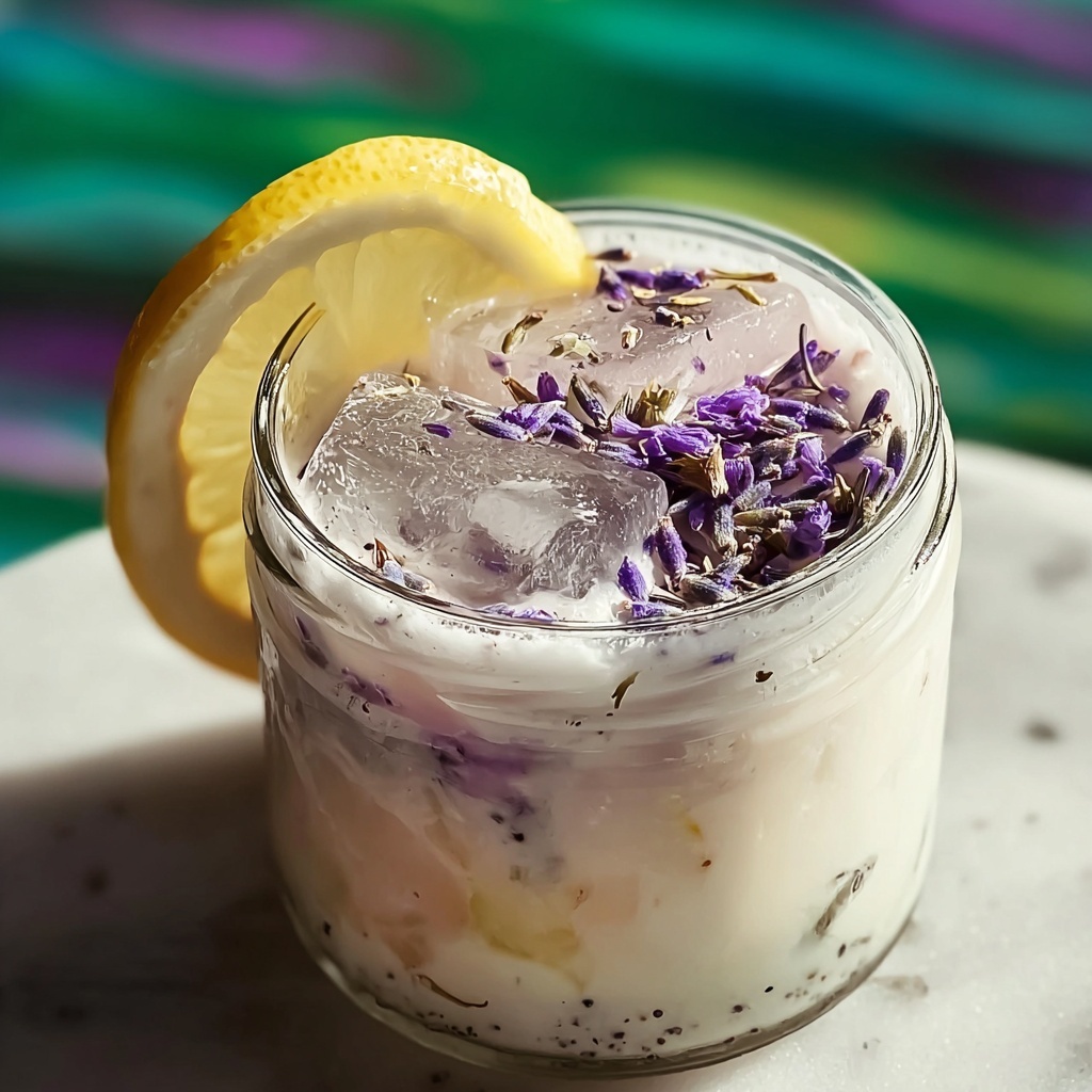Coconut Lavender Lemonade Mocktail Recipe - Recipe Image