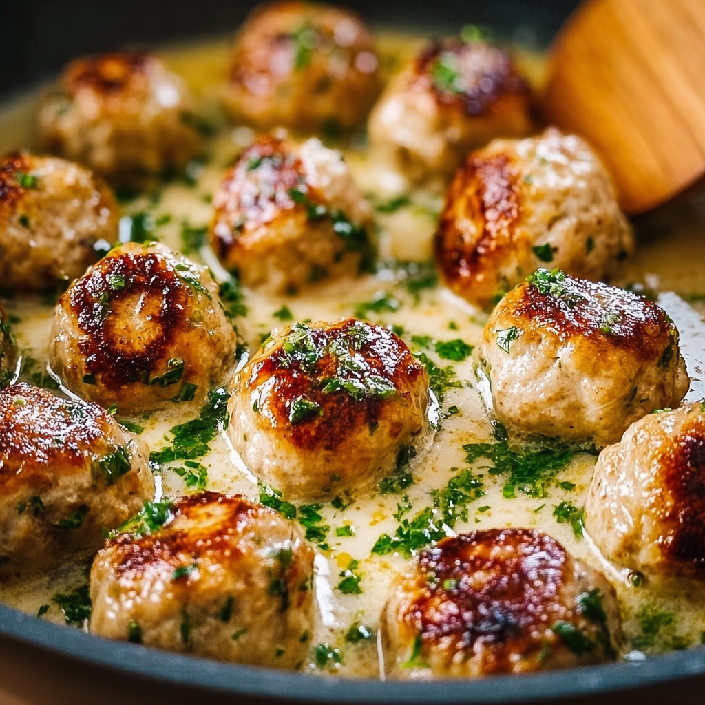 Chicken Piccata Meatballs Recipe - Recipe Image