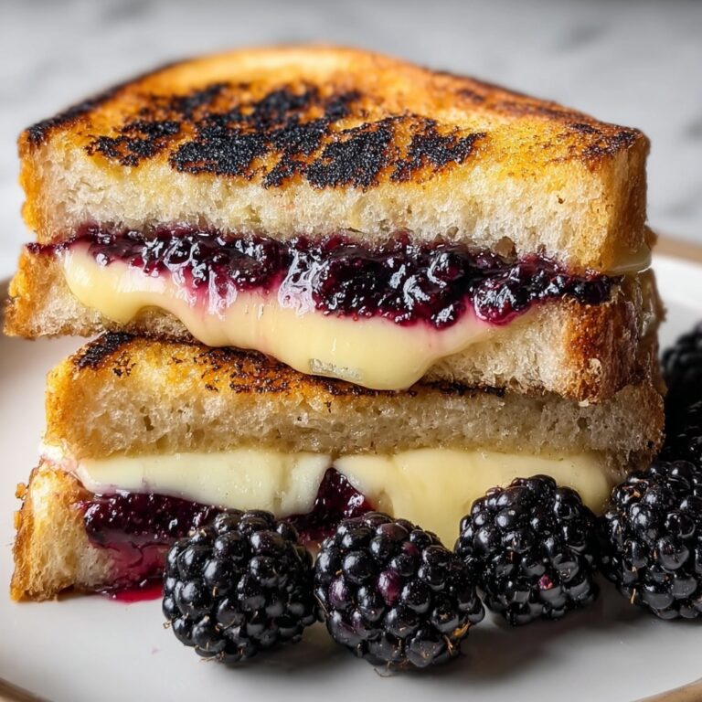 Balsamic Blackberry Bliss Grilled Cheese Recipe