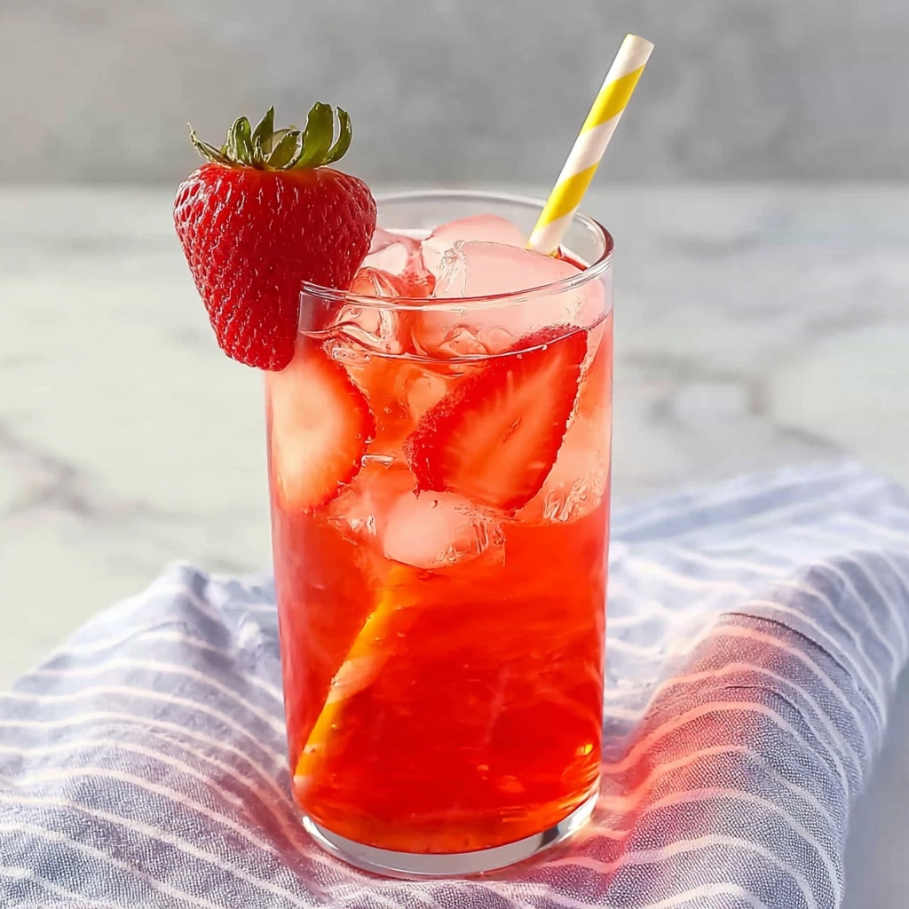 Strawberry Açaí Lemonade Recipe - Recipe Image