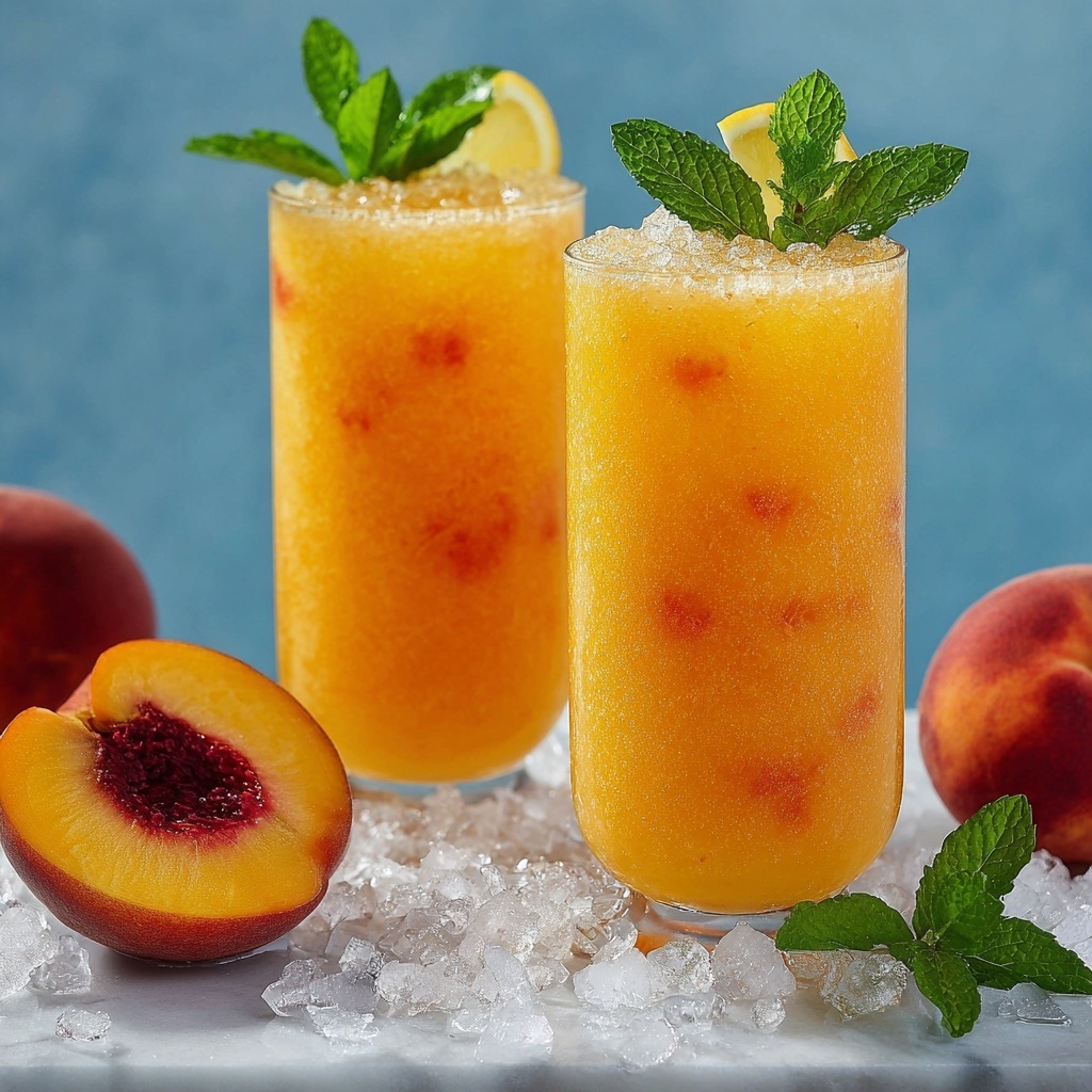 Peach Lemonade: The Ultimate Refreshing Summer Drink Recipe - Recipe Image