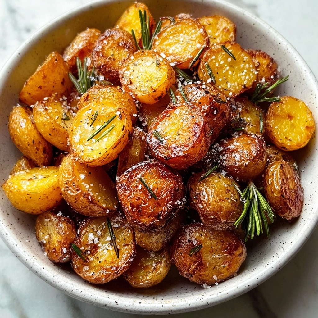 Crispy Roast Potatoes with Rosemary and Garlic Recipe - Recipe Image