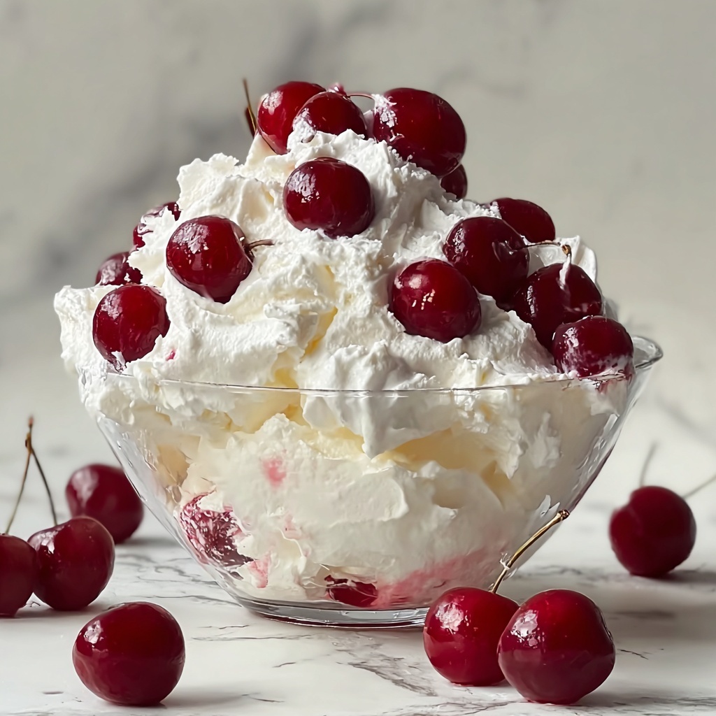 Cherry Cheesecake Fluff Recipe - Recipe Image