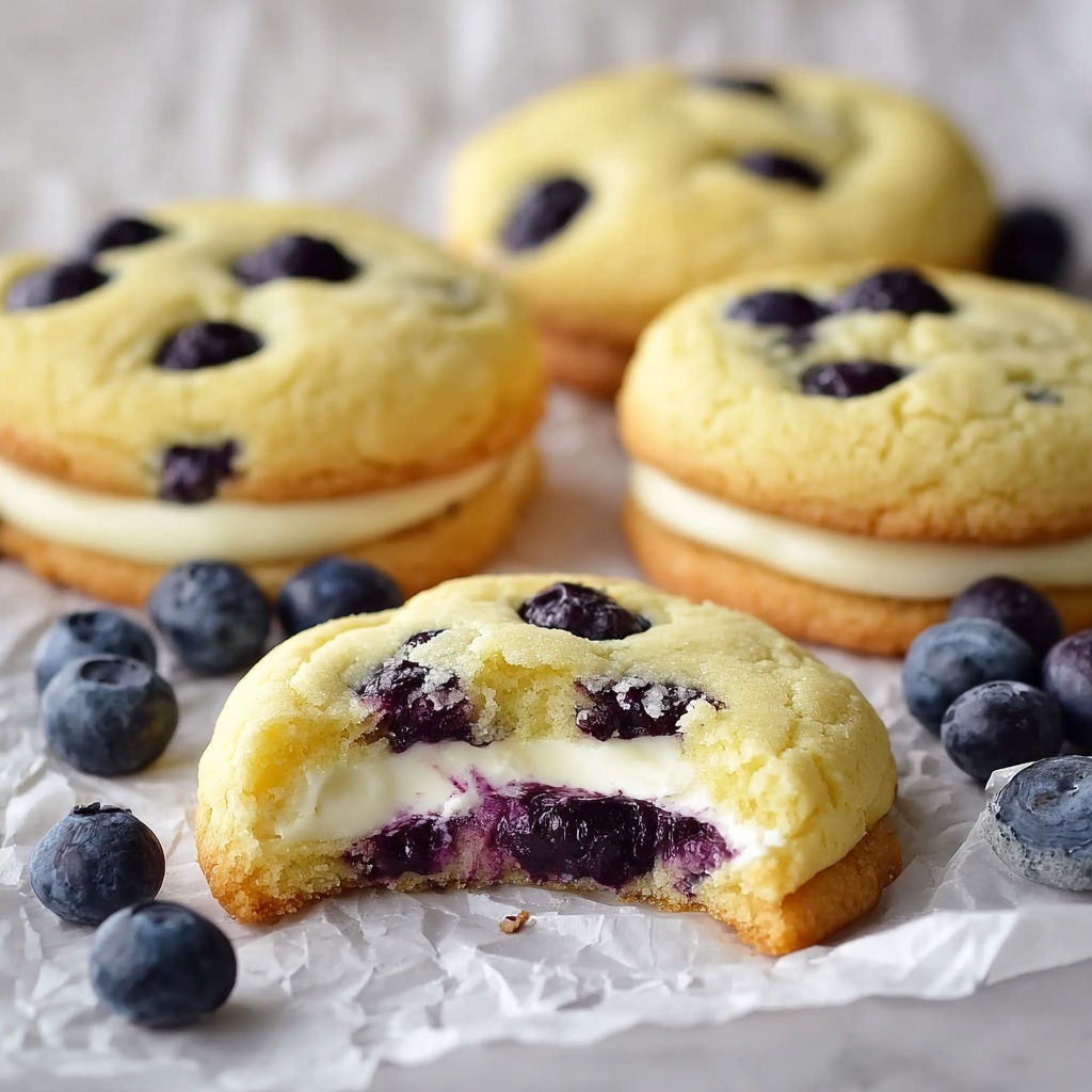 Blueberry Cheesecake Cookies Recipe - Recipe Image