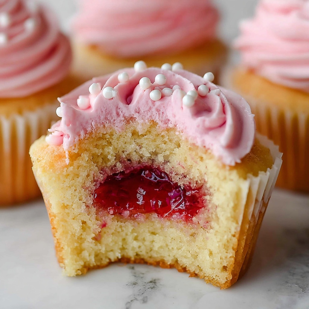 Rhubarb Honey Cupcakes Recipe - Recipe Image
