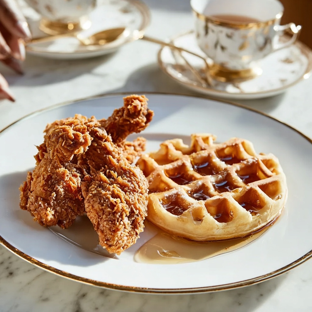 Chicken and Waffles Recipe - Recipe Image