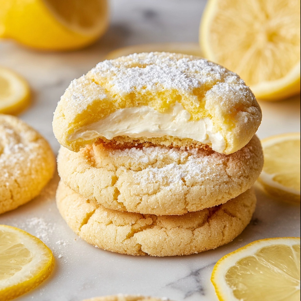 Lemon Cheesecake Cookies Recipe - Recipe Image