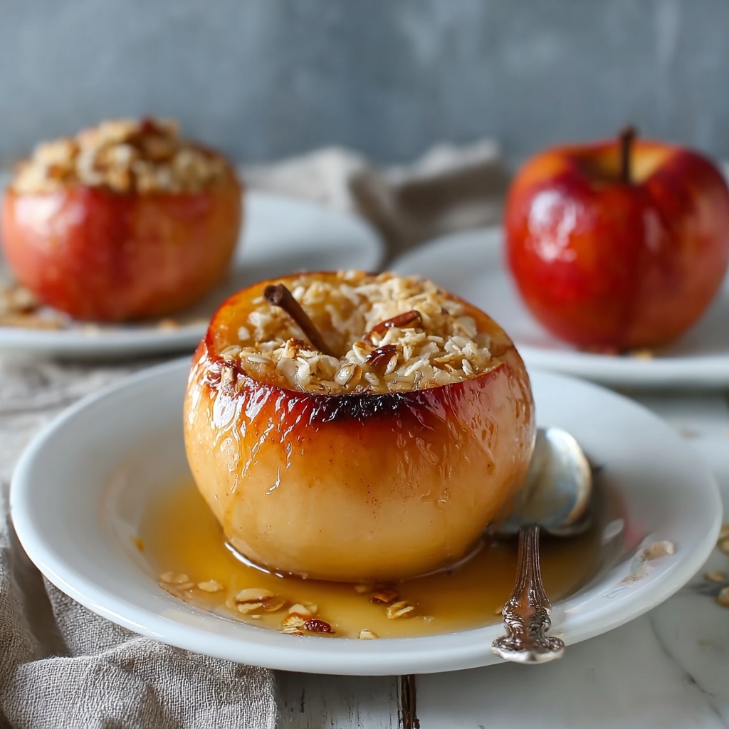 Almond Butter Baked Apples Recipe - Recipe Image